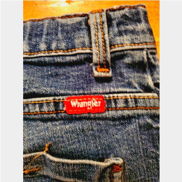Wrangler Boys 14 Regular Straight Leg Red Label Adjustable Waist - Picture 3 of 9